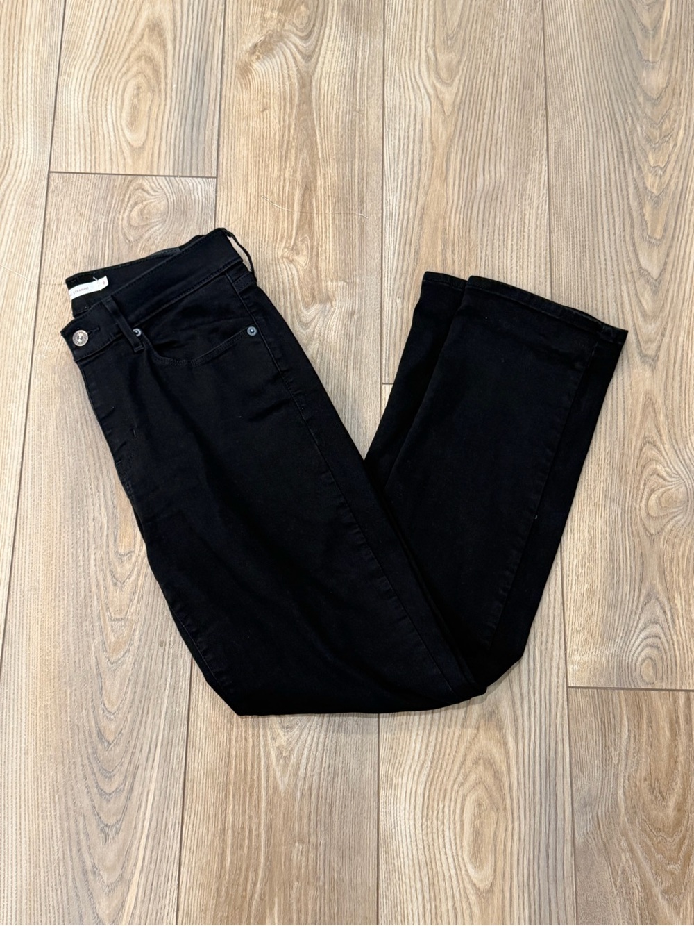 Levi Black Classic Straight Jeans